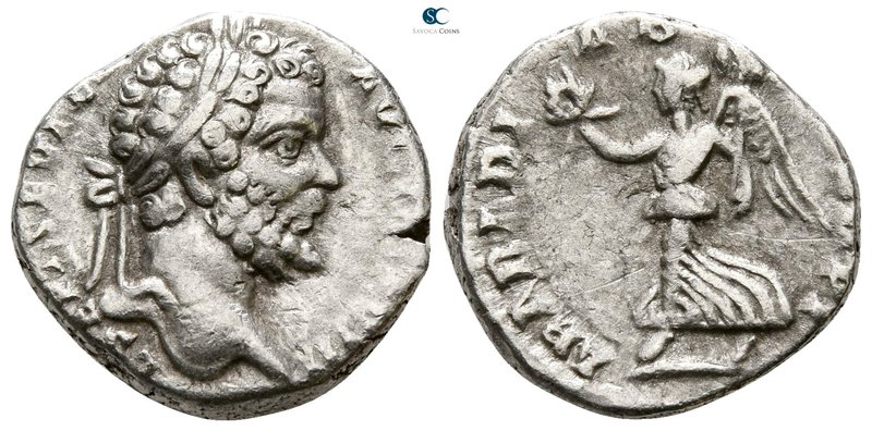 Septimius Severus AD 193-211. Rome
Denarius AR

16 mm., 2.41 g.



nearly...