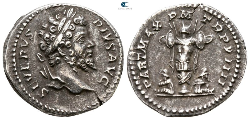 Septimius Severus AD 193-211. Rome
Denarius AR

17 mm., 2.20 g.



very f...