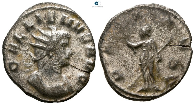 Gallienus AD 253-268. Mediolanum
Antoninianus Billon

20 mm., 2.94 g.



...