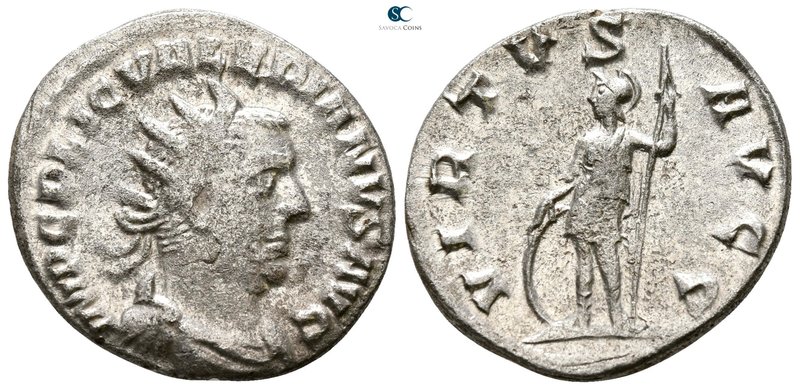 Valerian I AD 253-260. Uncertain mint
Antoninianus AR

21 mm., 3.22 g.


...