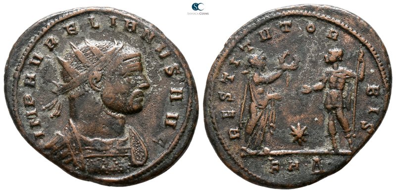 Aurelian AD 270-275. Serdica
Antoninianus Æ

23 mm., 4.20 g.



very fine...