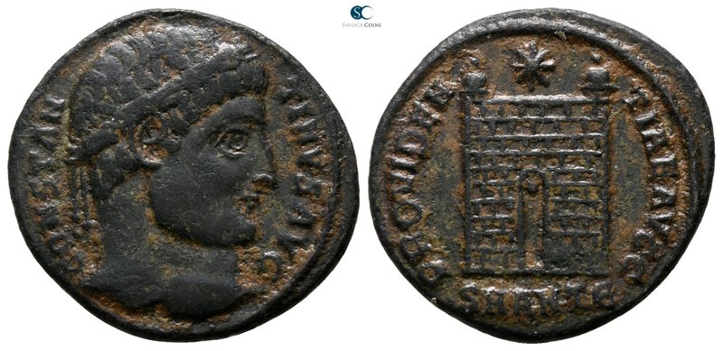 Constantine I the Great AD 306-337. Antioch
Follis Æ

20 mm., 2.96 g.



...