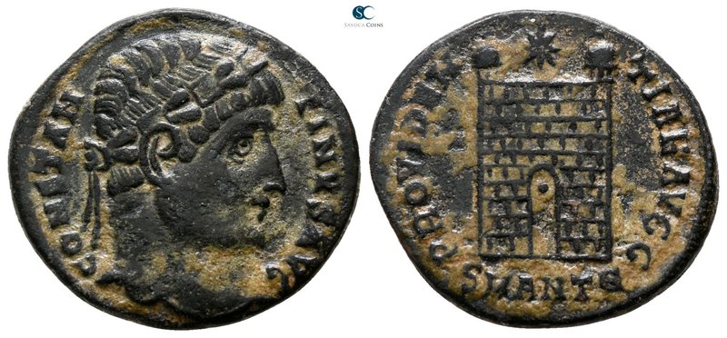 Constantine I the Great AD 306-337. Antioch
Follis Æ

19 mm., 3.02 g.



...