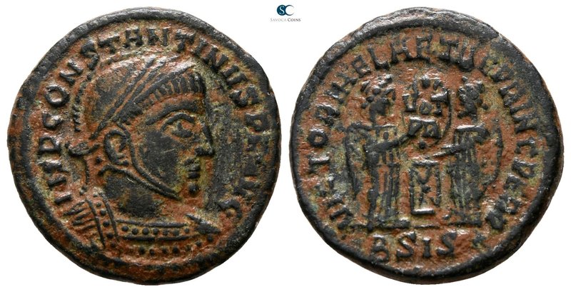 Constantine I the Great AD 306-337. Siscia
Follis Æ

17 mm., 2.90 g.



v...