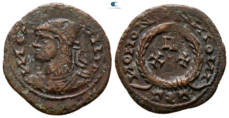 Constantinus I the Great AD 306-336. 
Follis Æ

17 mm., 2.08 g.



very f...