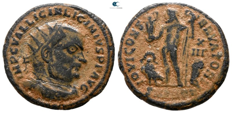 Licinius I AD 308-324. Antioch
Follis Æ

19 mm., 3.29 g.



very fine