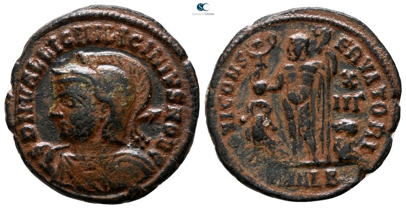 Licinius II, as Caesar AD 317-324. Alexandria
Follis Æ

19 mm., 3.02 g.


...