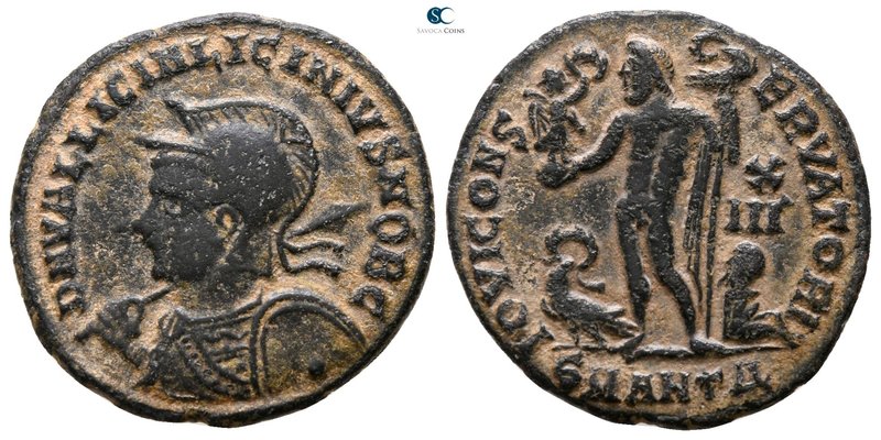 Licinius II, as Caesar AD 317-324. Antioch
Follis Æ

19 mm., 2.88 g.



v...