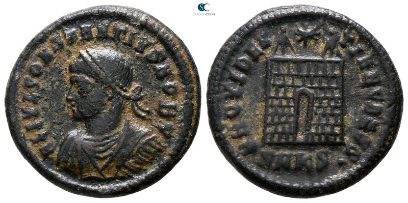 Constantius II as Caesar AD 324-337. Cyzicus
Follis Æ

18 mm., 3.52 g.


...