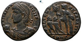 Constantius II AD 337-361. Nicomedia. Follis Æ