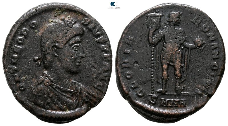 Theodosius I AD 379-395. Nicomedia
Follis Æ

22 mm., 5.20 g.



nearly ve...
