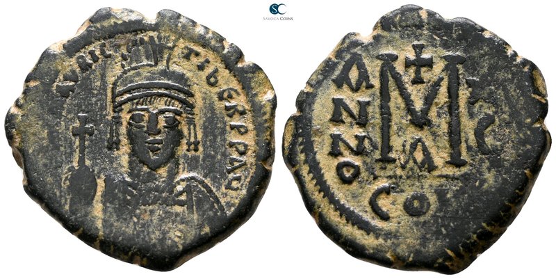Maurice Tiberius AD 582-602. Constantinople
Follis Æ

27 mm., 10.55 g.


...