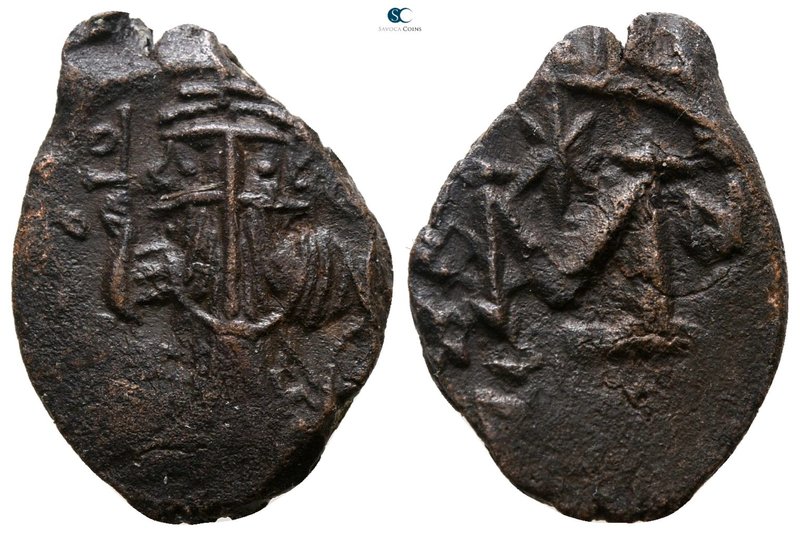 Constans II AD 641-668. Constantinople
Follis Æ

19 mm., 2.47 g.



very ...