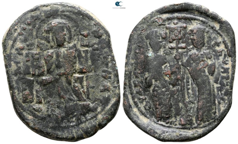 Constantine X Ducas and Eudocia AD 1059-1067. Constantinople
Follis Æ

32 mm....