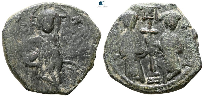 Constantine X Ducas and Eudocia AD 1059-1067. Constantinople
Follis Æ

25 mm....