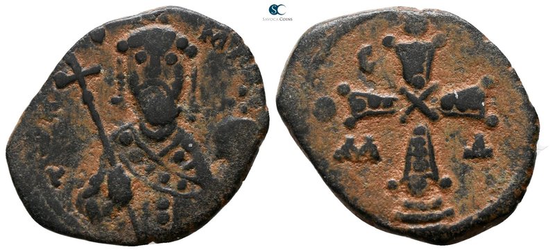 Alexius I Comnenus AD 1081-1118. Thessalonica
Tetarteron Æ

20 mm., 2.71 g.
...