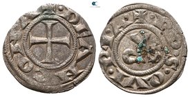 AD 1139-1339. Ancona. Republic. Denaro BI