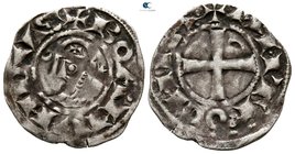 Bohemond III AD 1163-1201. Denier AR