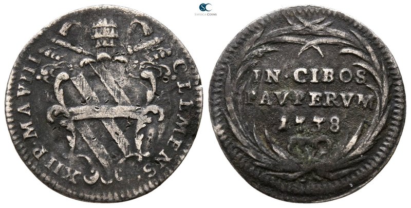 Italy. Rome. Lorenzo Corsini AD 1730-1740.
Grosso AR 1738

18 mm., 1.24 g.
...