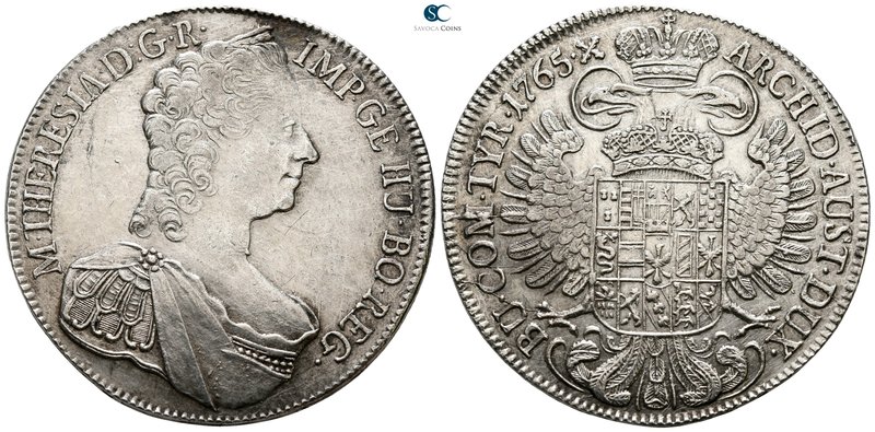 Hungary. 1765 X. Maria Theresia AD 1740-1780.
Taler AR

40 mm., 28.04 g.

...
