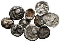 Lot of ca. 10 Greek silver coins / SOLD AS SEEN, NO RETURN!nearly very fine