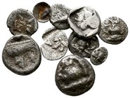 Lot of ca. 10 Greek silver coins / SOLD AS SEEN, NO RETURN!nearly very fine