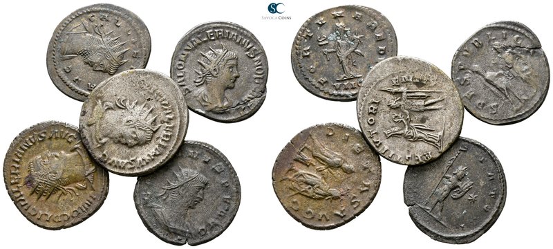 Lot of 5 Roman Antoniniani / SOLD AS SEEN, NO RETURN!

very fine