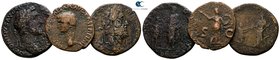 Lot of 3 Roman bronze coins / SOLD AS SEEN, NO RETURN!nearly very fine