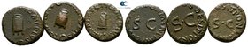 Lot of 3 Roman bronze coins / SOLD AS SEEN, NO RETURN!very fine