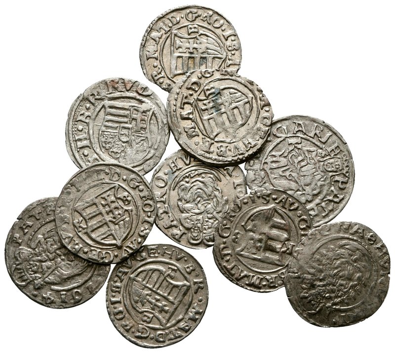 Lot of ca. 10 Medieval silver coins / SOLD AS SEEN, NO RETURN!

very fine
