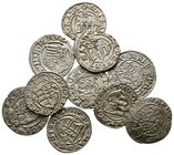 Lot of ca. 10 Medieval silver coins / SOLD AS SEEN, NO RETURN!very fine