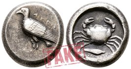 Sicily. Akragas circa 495-480 BC. SOLD AS SEEN; MODERN REPLICA / NO RETURN !. Electrotype "Didrachm"
