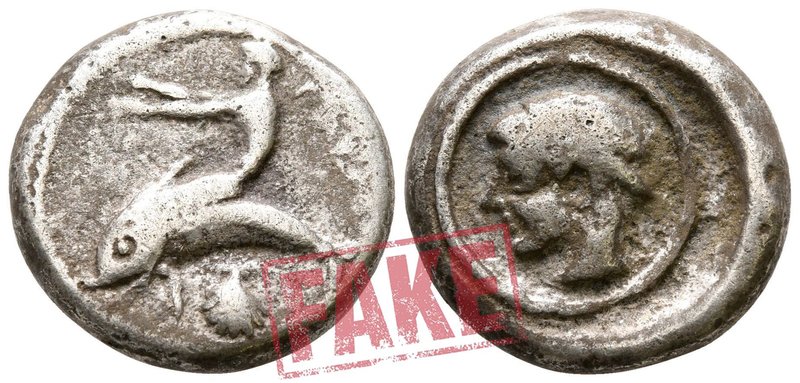 Calabria. Tarentum circa 470-465 BC. SOLD AS SEEN; MODERN REPLICA / NO RETURN !...