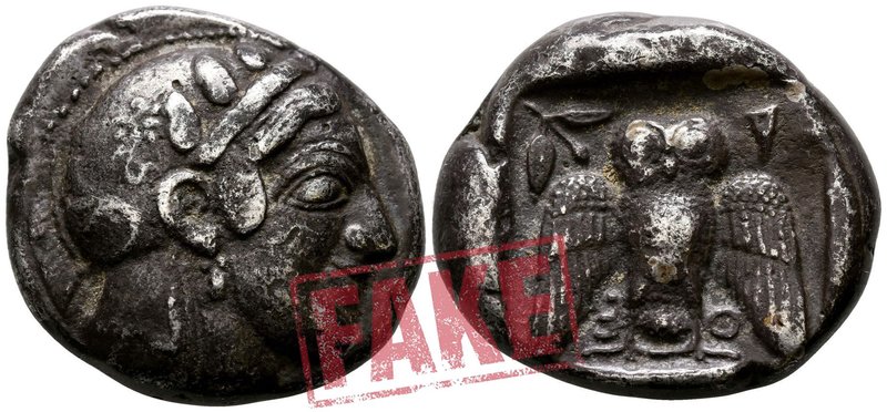 Attica. Athens circa 469-460 BC. SOLD AS SEEN; MODERN REPLICA / NO RETURN !
Ele...