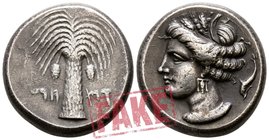 The Carthaginians in Sicily and North Africa.  circa 410-390 BC. SOLD AS SEEN; MODERN REPLICA / NO RETURN !. Electrotype "Tetradrachm". Fantasy issue