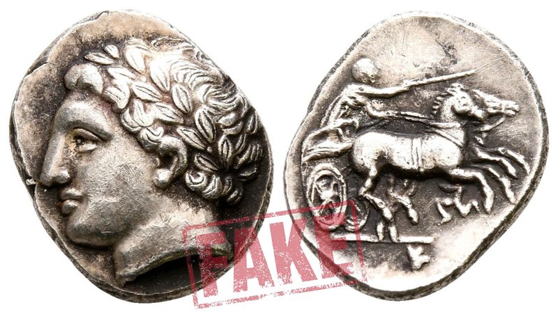 Sicily. Syracuse. Agathokles 317-289 BC. SOLD AS SEEN; MODERN REPLICA / NO RETUR...