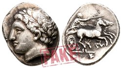 Sicily. Syracuse. Agathokles 317-289 BC. SOLD AS SEEN; MODERN REPLICA / NO RETURN !. Electrotype "30 Litrai"