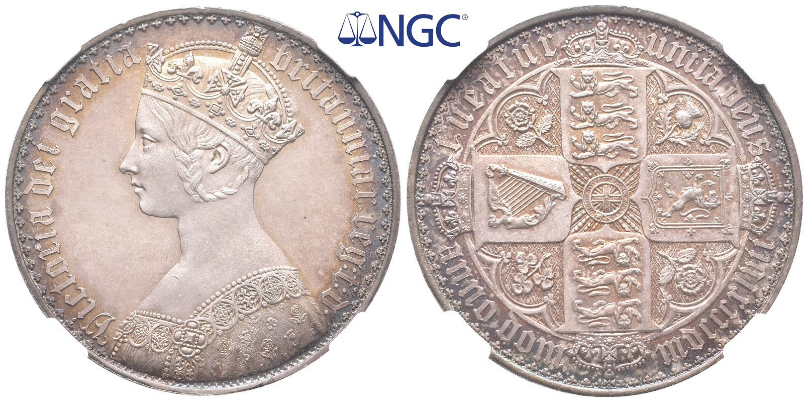 Grossbritannien, Victoria 1837-1901, Crown 1847, London.