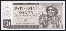 Czechoslovakia 50 Korun 1950

P# 71a; # A12 229747