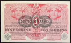 Austria 1 Krone 1916

P# 49; № 247345; UNC