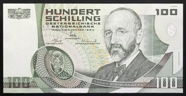 Austria 100 Schilling 1984

P# 150; № H 873542 L; UNC