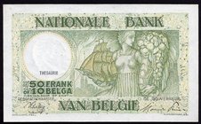 Belgium 50 Francs - 10 Belgas 1945

P# 106; UNC