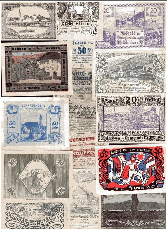 Germany Weimar Lot of Notgelds 1918-1923

33 Pieces, All different
