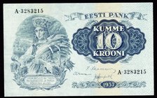 Estonia 10 Krooni 1937

P# 67a; AUNC