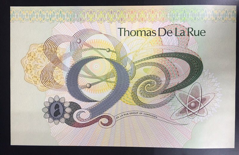 Great Britain De La Rue Test Note

UNC