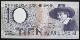 Netherlands 10 Gulden 1943 RARE!

P# 59; № 8 AY 091785; aUNC; "Rembrandt"; RARE!