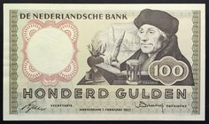 Netherlands 100 Gulden 1953 VERY RARE!

P# 88; № 1 VC 077117; XF+; "Erasmus"; VERY RARE!