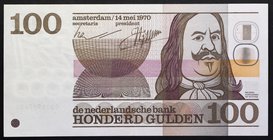 Netherlands 100 Gulden 1970 RARE!

P# 93; № 0025987680; UNC; "Michiel A. de Ruyter"; RARE!