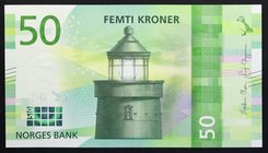 Norway 50 Kroner 2017

P# New; № 2201925943; UNC