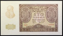 Poland 100 Zlotych 1940

P# 97; № 0659588; UNC